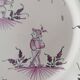 Moustier faience plate