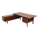 Rosewood desk, Danish design, 1960s, designer: Arne Vodder, manufacture: Si