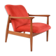 Fauteuil Wroclaw rose corail