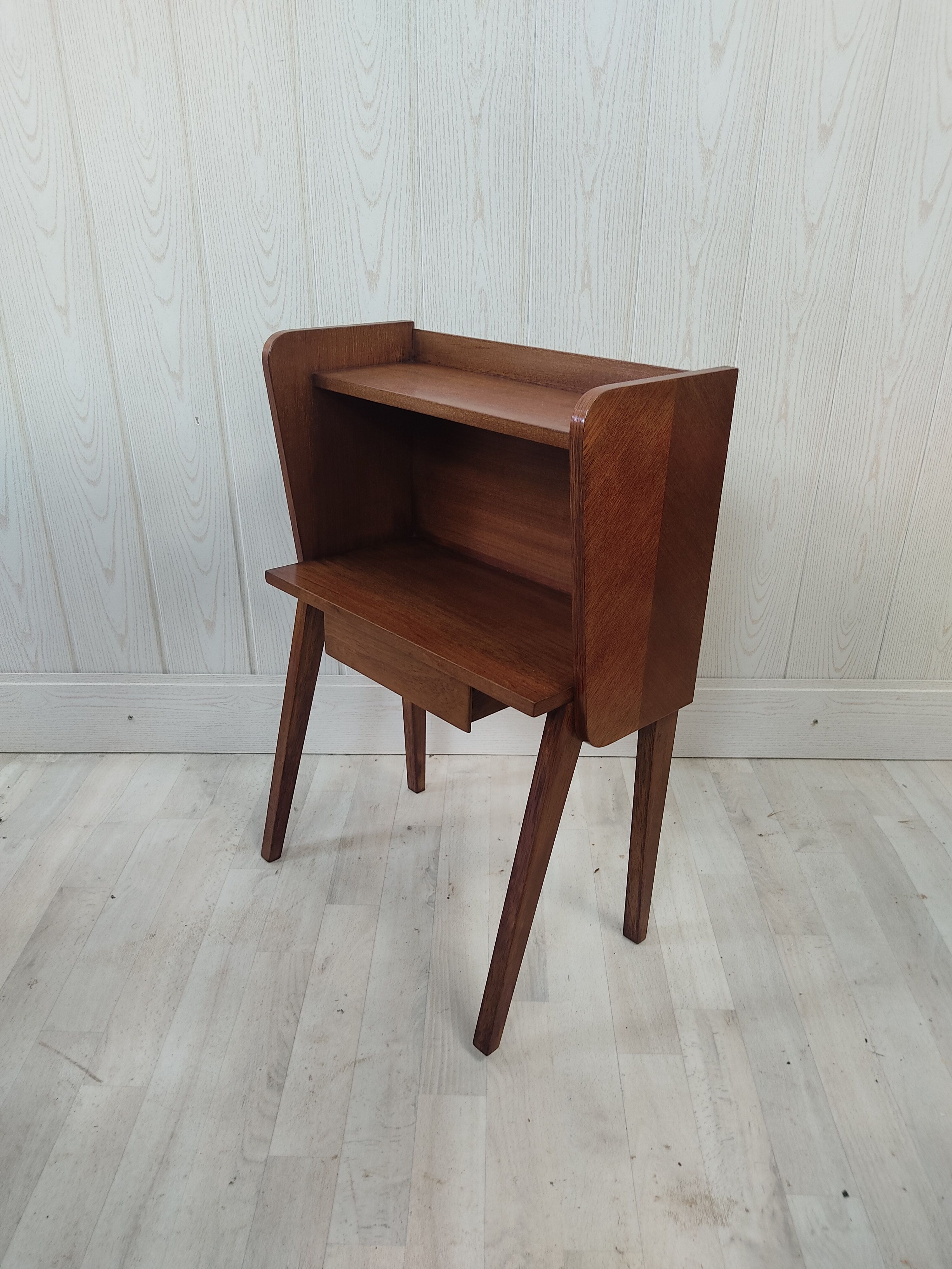 Bedside vintage compass feet