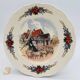 6 dessert plates "Obernai" from the Sarreguemines pottery.