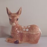 Former Zomorphic Terrine in Ceramics Signed Michel Caugant