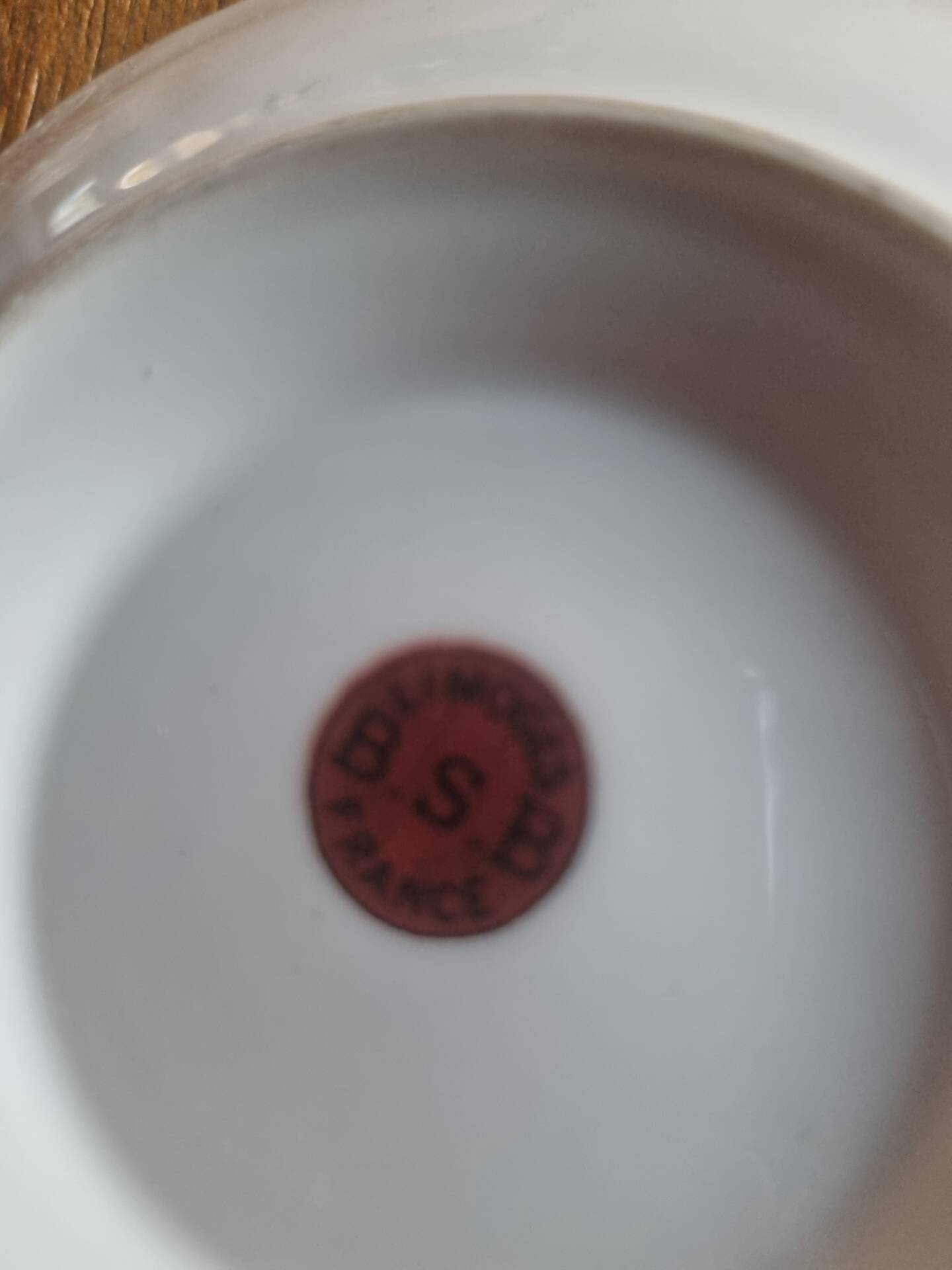 Porcelain coffee cup from Limoges