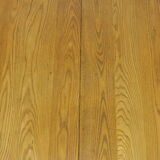 Vintage elm dining table Maison Regain, 1980