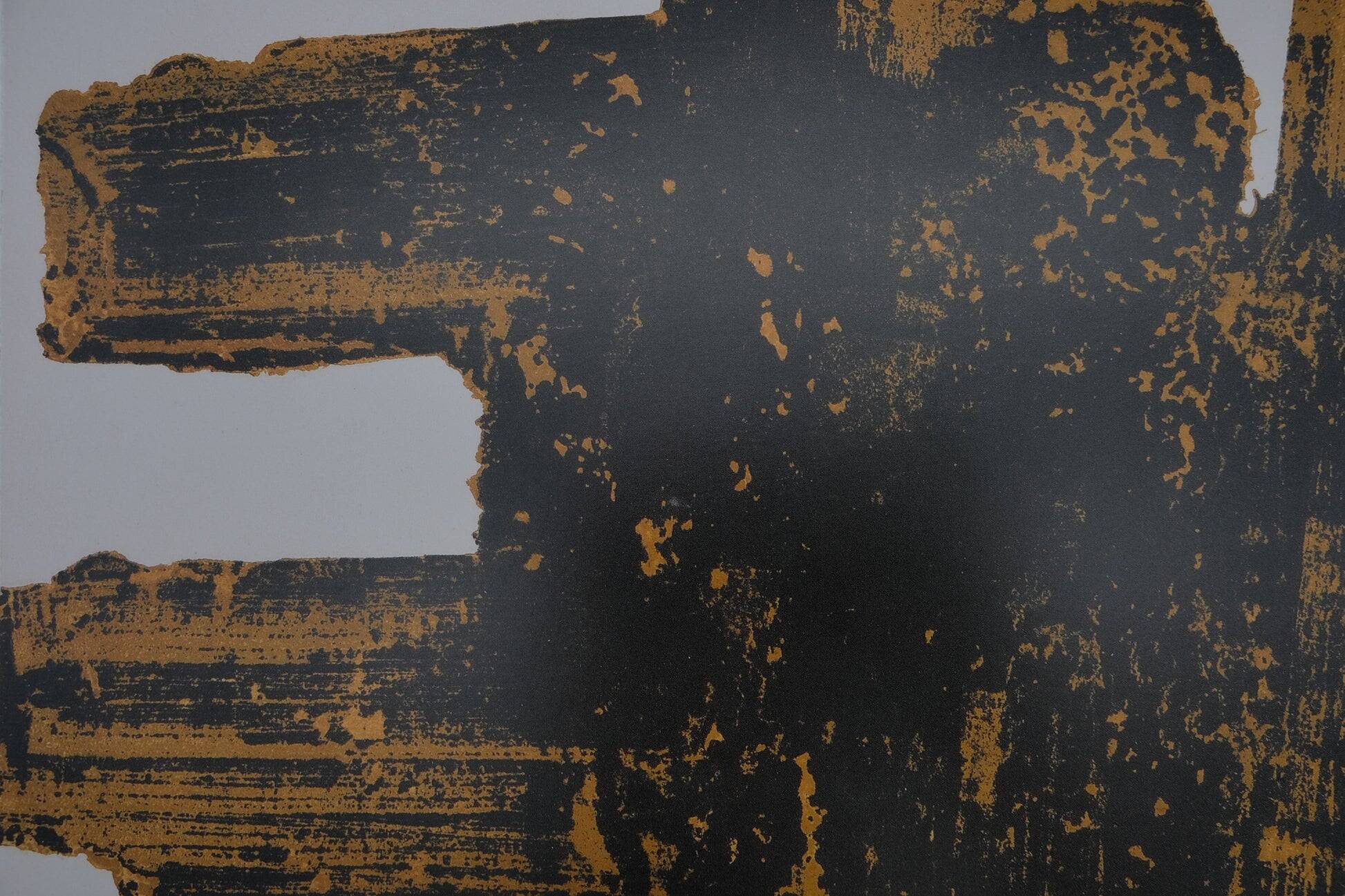 Pierre Soulages: Etching 18th century - Original signed poster