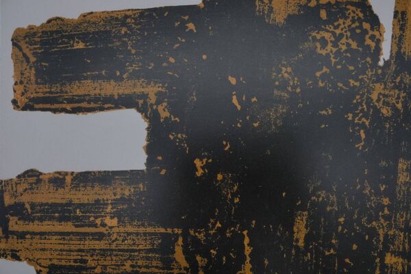 Pierre Soulages : Eau-forte XVIII - Affiche originale signée