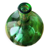 Green demijohn vase
