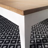 Solid oak farm coffee table