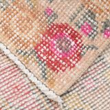 4x7 Red Cream Oriental Vintage Rug, 127x223Cm