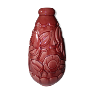 vase en céramique signé
