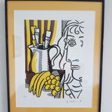 Lichtenstein's lithograph "still life with picasso"