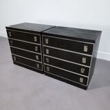 Pair of nightstands for Roche Bobois