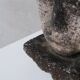 Unusual carved stone french head sculpture