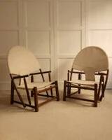 Pair of Hoop G23 armchairs