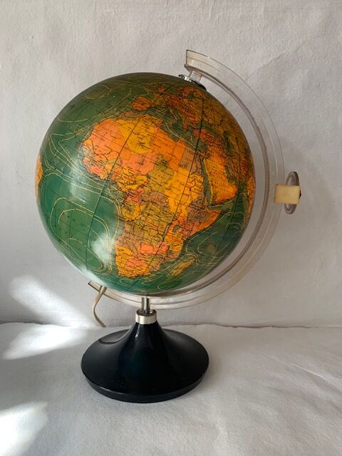 Vintage luminous globe, 1981, George Philip & son LTD, London