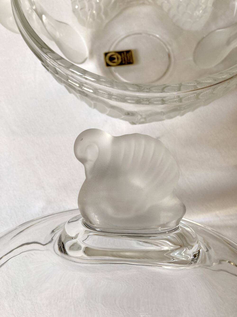 Crystal soup tureen Walther Glas Germany, 1970s-1980s