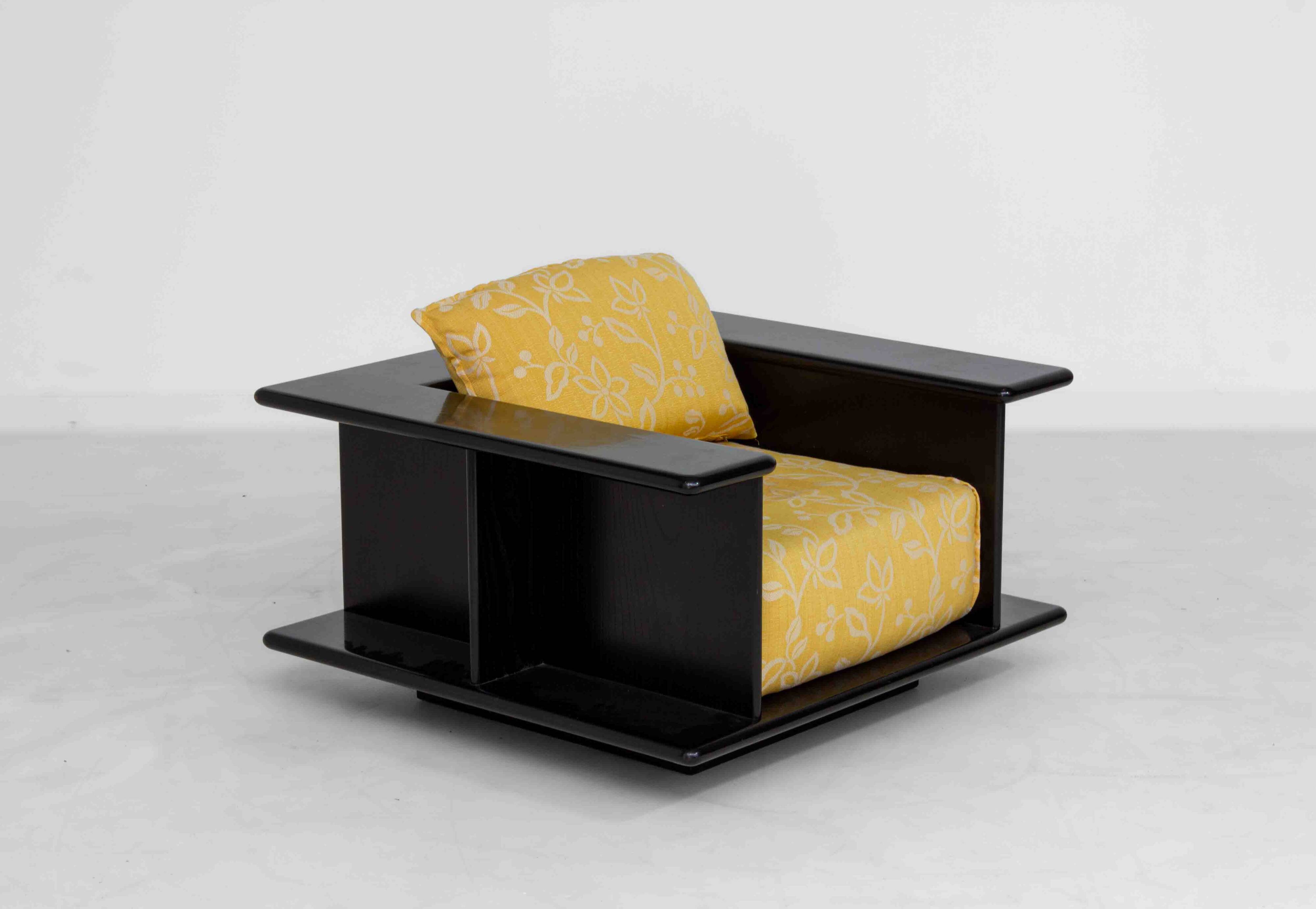 Sculptural lounge sofa by Carlo Bartoli, Italy 1970s