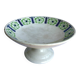 Compote dish in iron earth