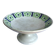 Compote dish in iron earth