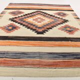 10x13 Oriental Turkish Vintage Kilim Rug, 300x389Cm