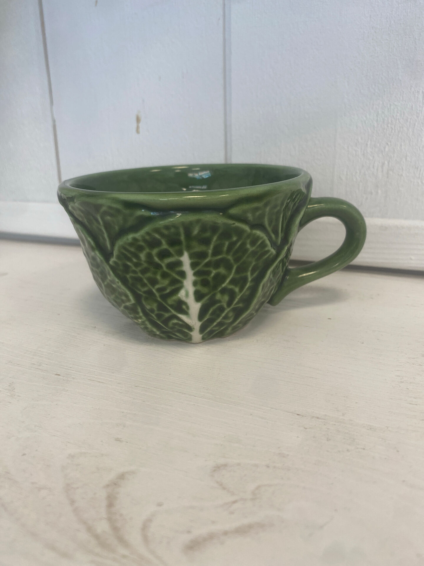 Bordallo Pinheiro barbotine cup