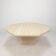 Table Basse Octogonale italienne en Travertin, 1980s