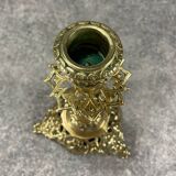 Gilt bronze chandelier/candlestick, Griffin, Mythical Animal, Bestiary, 1880