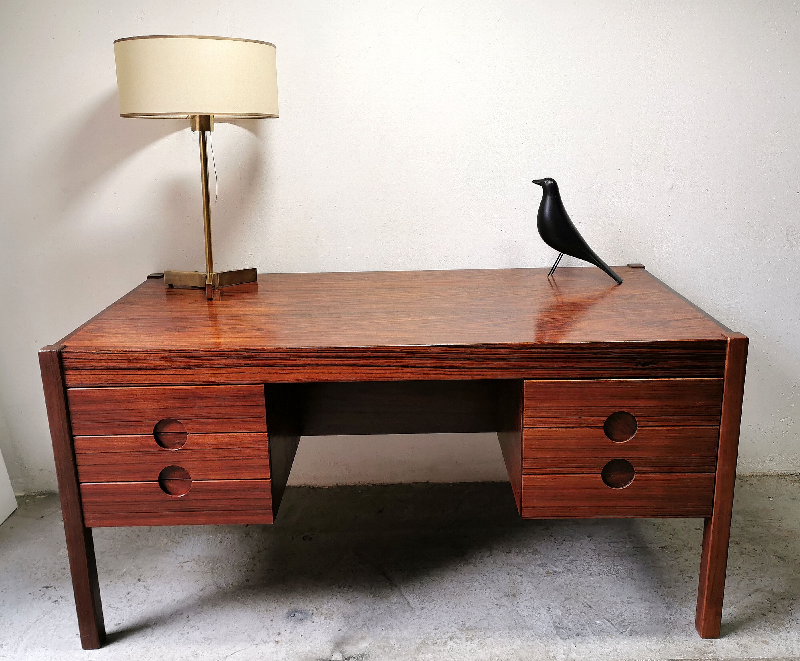 Danish desk Christian Linneberg in rosewood 1960s