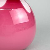 1970s Unique Vase Layered Glass