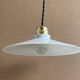 Suspension opaline ancienne