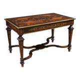 20th century French inlaid writing table