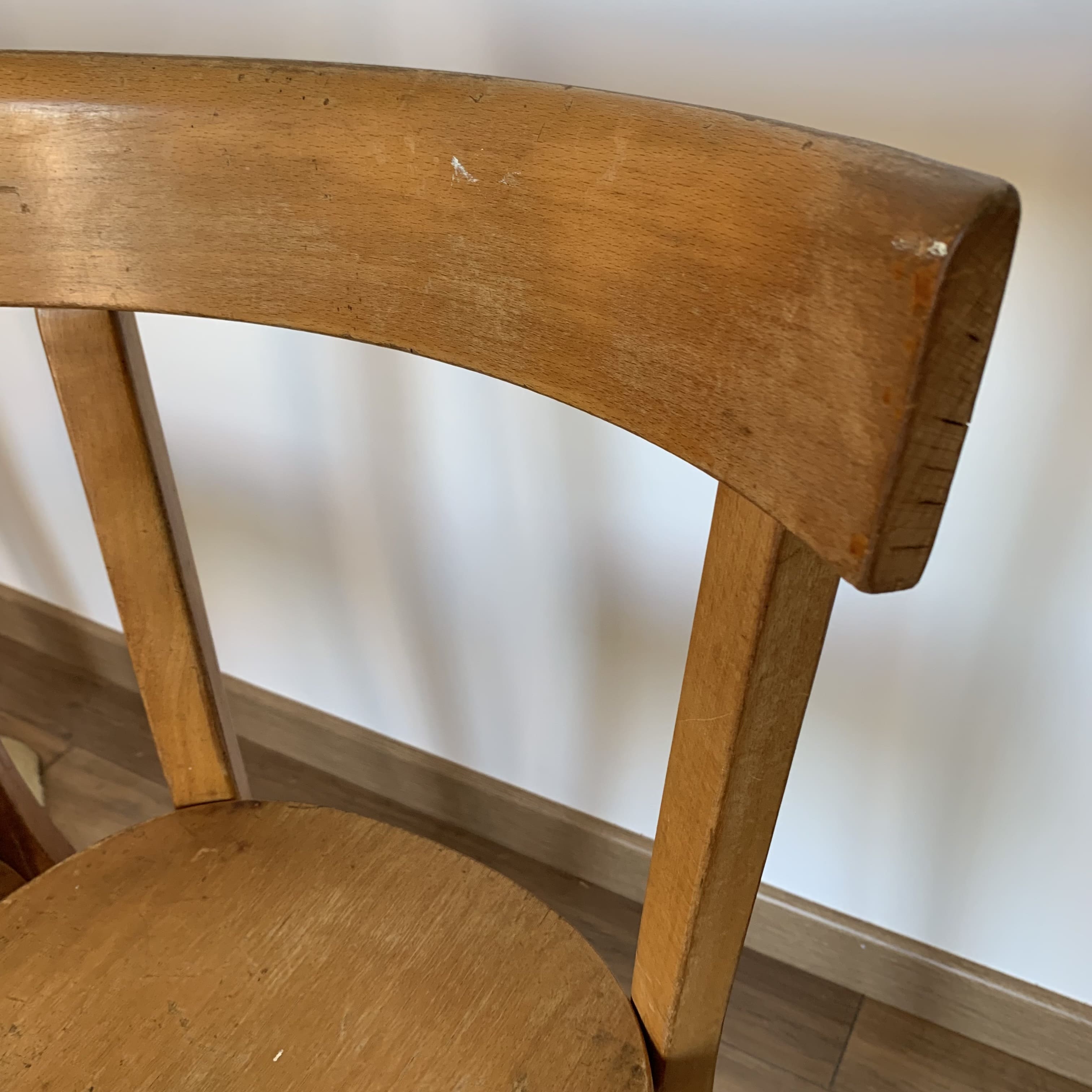 Set of three Baumann chairs
