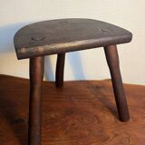 Wooden tripod stool