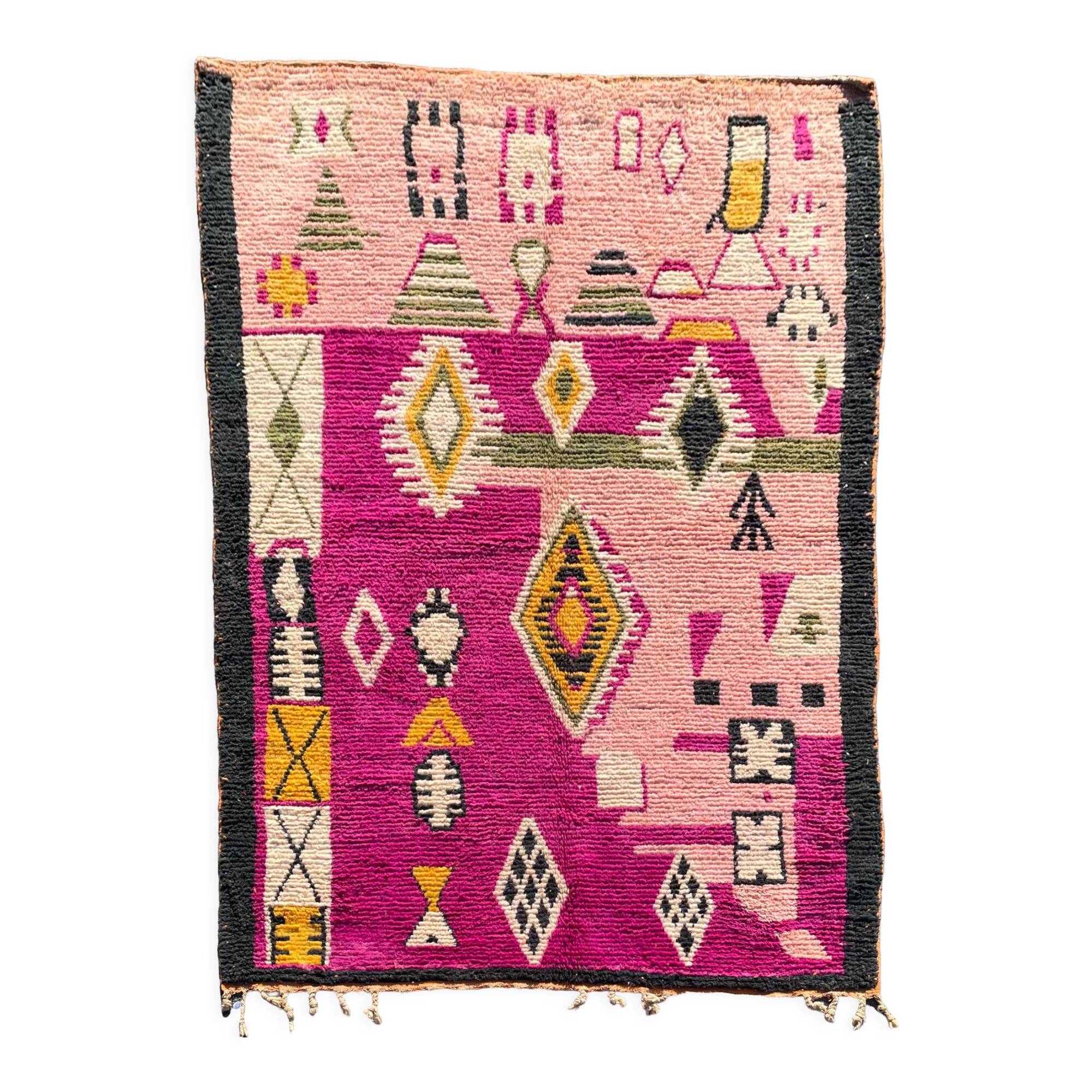 Rug berbere boujad modern wool 200x300 cm