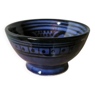 Bol artisanal oriental Safi bleu vintage motif