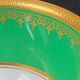 Complete set of 12 Art Deco fine porcelain cups and saucers Ros.