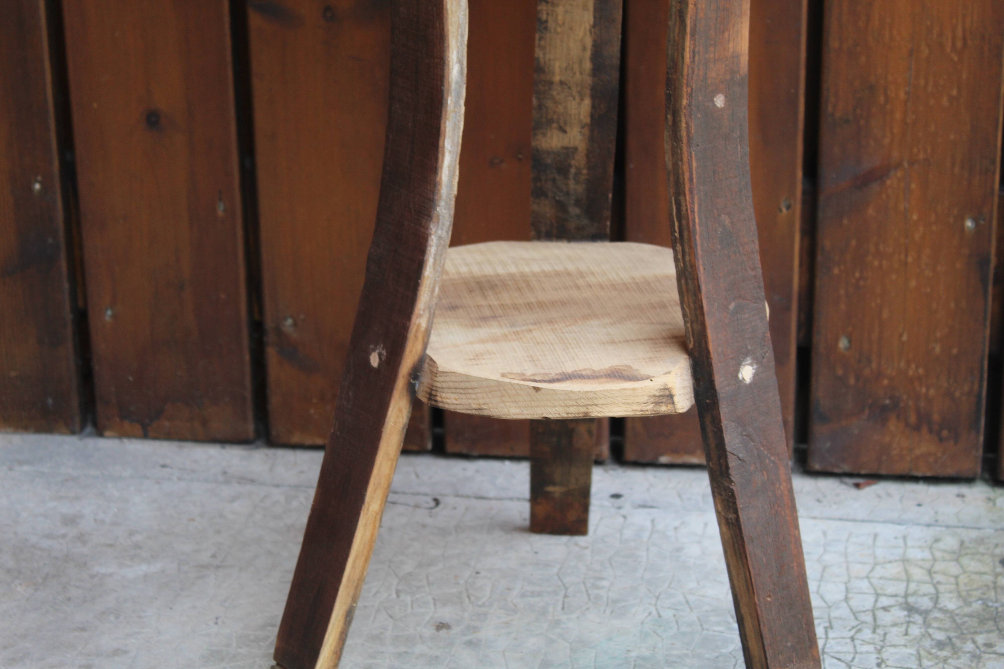 Brutalist oak harness