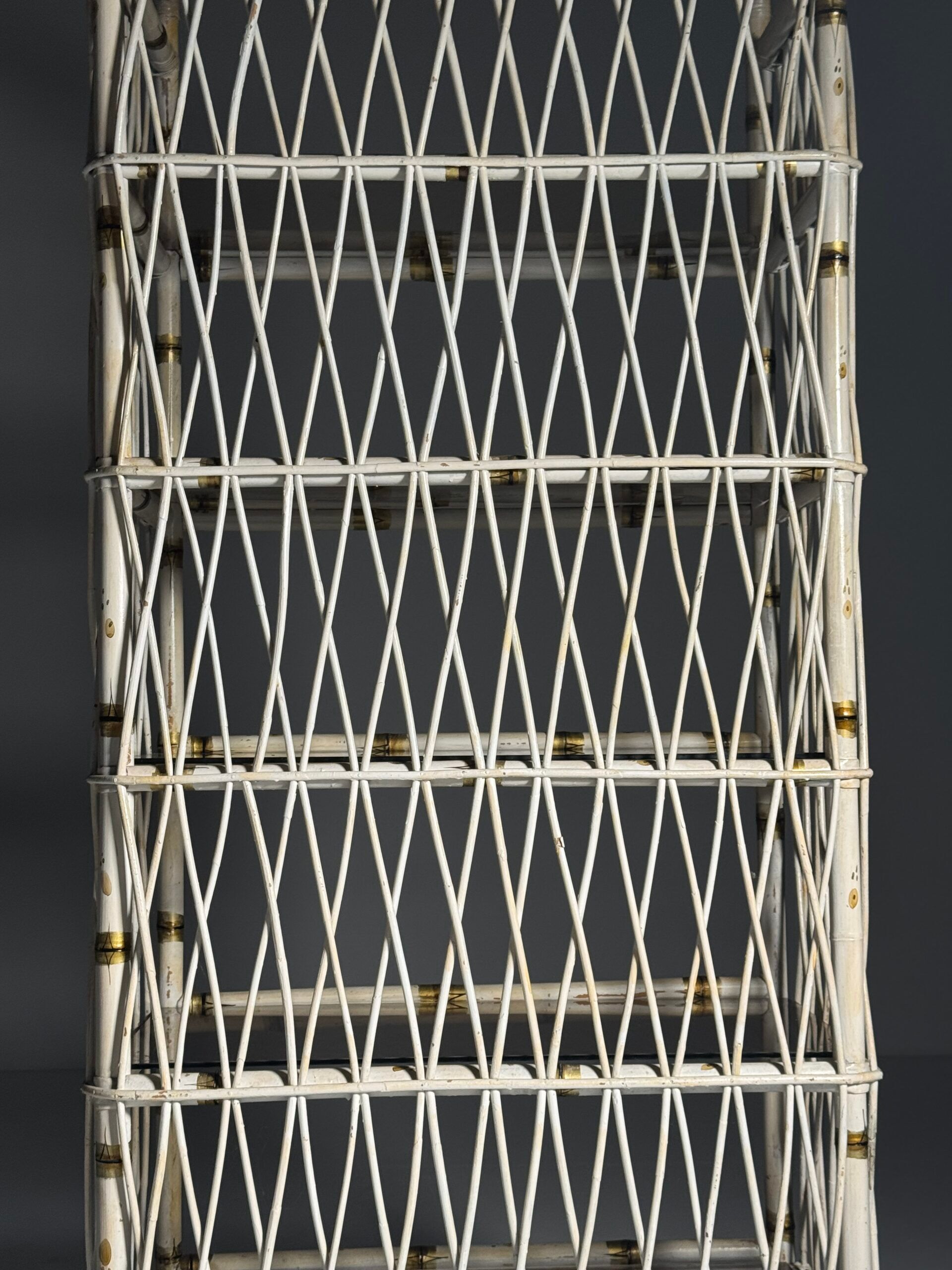 Bamboo cabinet Asian style 1980