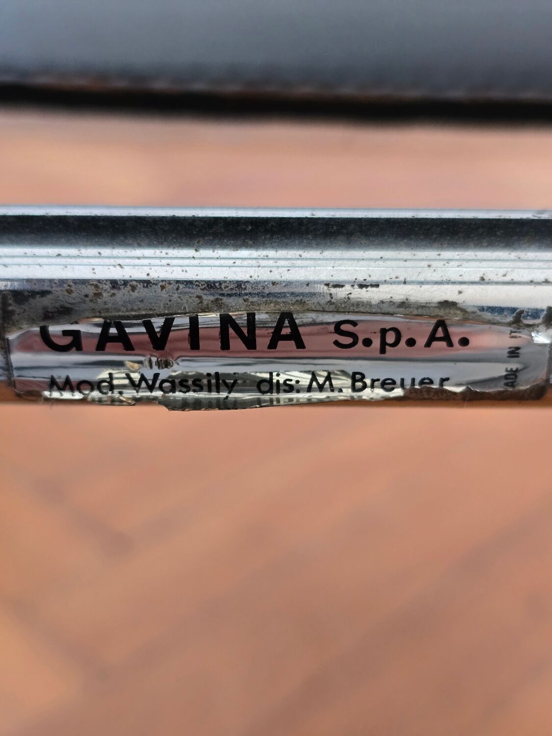 Chaise Wassily des années 60 par Marcel Breuer pour Gavina (Original) – Iconic Bauh