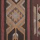 Vintage Turkish hallway rug 78x728 cm