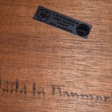 Mid century teak executive desk from H.P. Hansen, 1960s