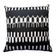 Black and white Shan cushion