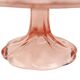Pink Art Deco Cake Plate Pastry Dish Val Saint Lambert 34cm