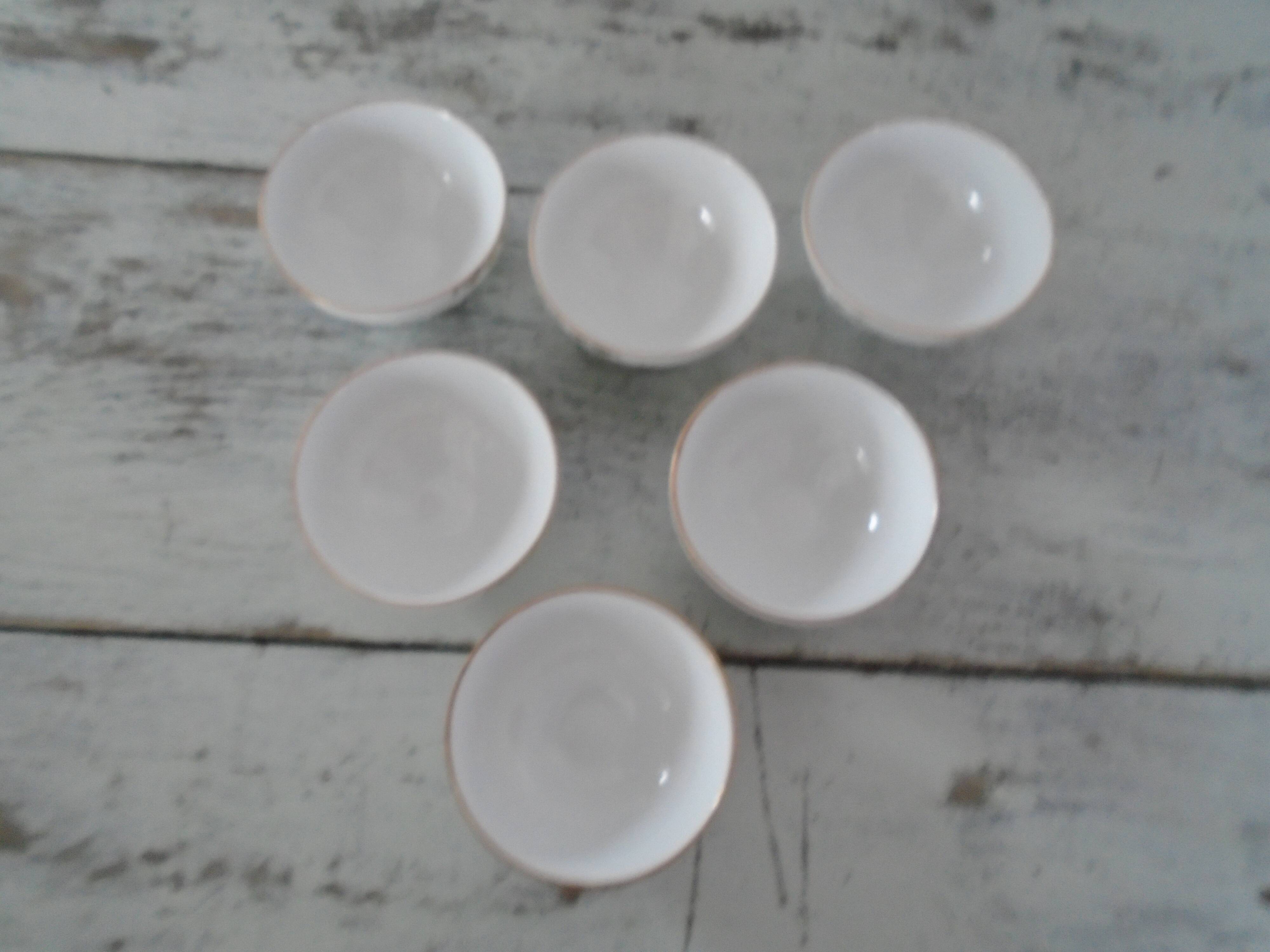 6 bowls porcelain of chauvigny