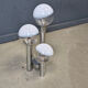 Vintage glass globe table lamp by Mazzega, 1970s