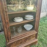 Parisian glass cabinet.