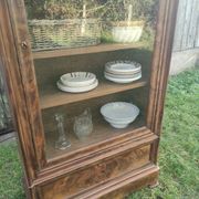 Parisian glass cabinet.
