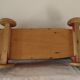 Old wooden toy van car