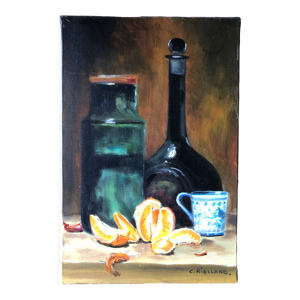 Nature morte à l'orange