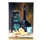 Nature morte à l'orange
